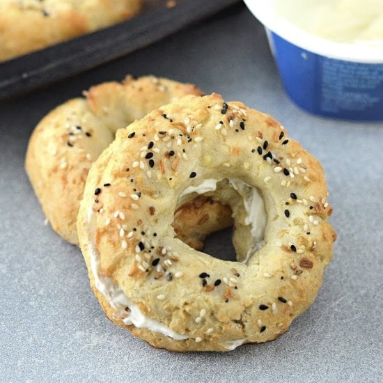 Keto Cottage Cheese Bagels