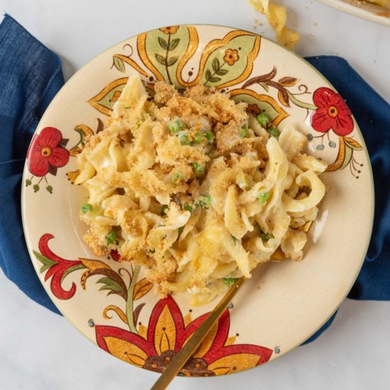 Old Fashioned Tuna Noodle Casserole