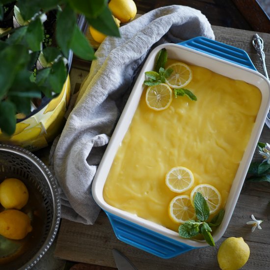 Lemon Tiramisu with Easy Lemon Curd