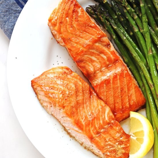 Easiest Oven Baked Salmon