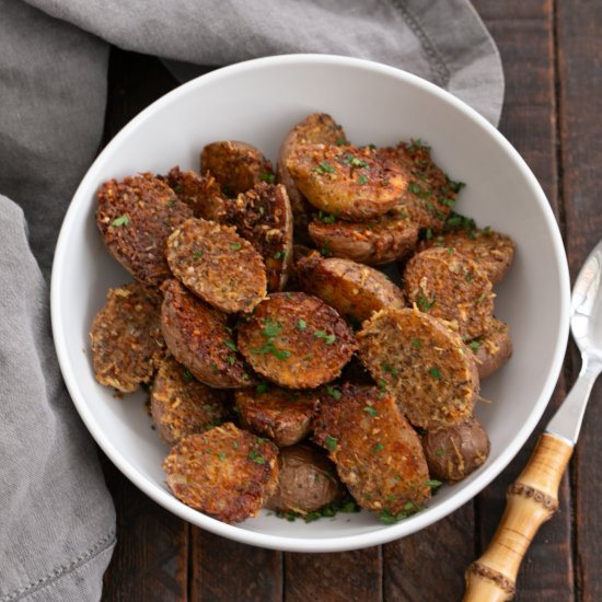 Crispy Parmesan Roasted Potatoes