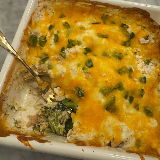 Low Carb Jalapeño Ranch Chicken Bake