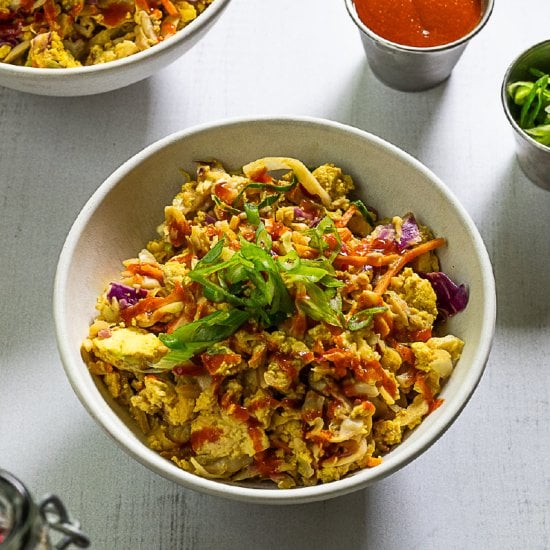 Vegan Egg Roll In A Bowl
