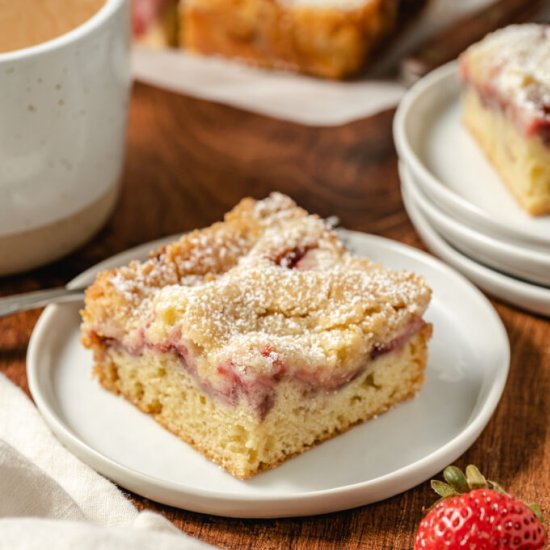 Strawberry Coffee Cake