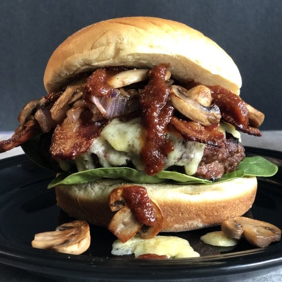 Guinness Bacon Burger