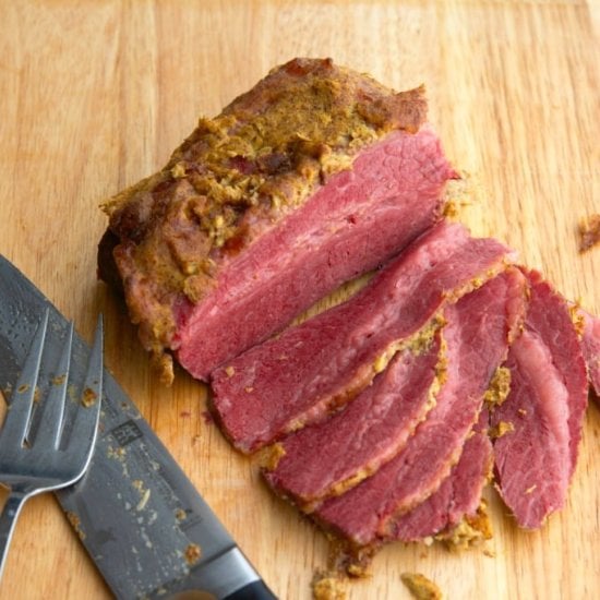 Mustard Beer Corned Beef