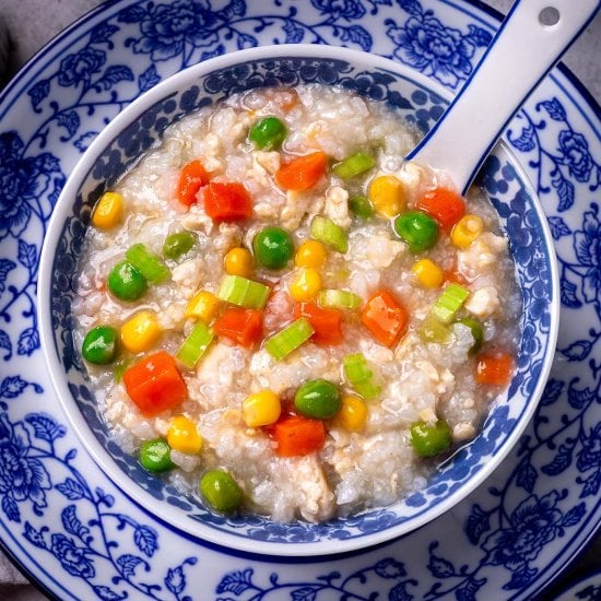 Ground Chicken Congee