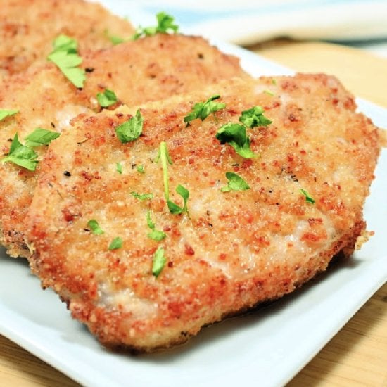 Air Fryer Shake and Bake Pork Chops