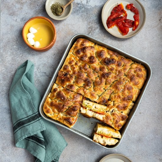 No Knead Focaccia