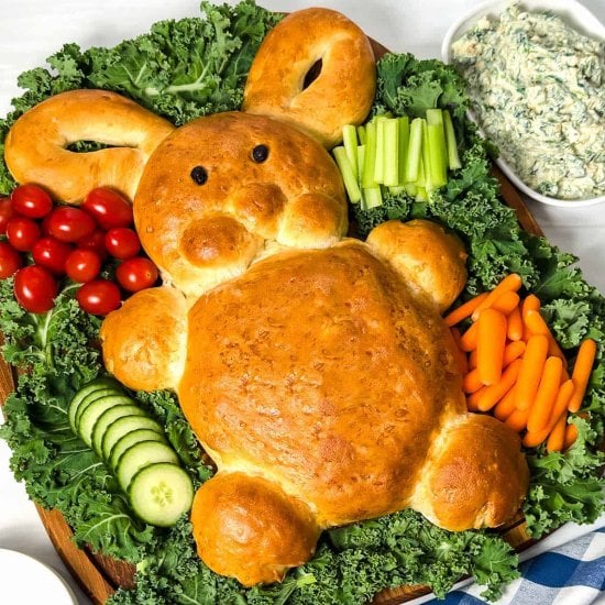 Bunny Shaped French Bread