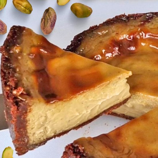 Gluten Free Pistachio Custard Pie
