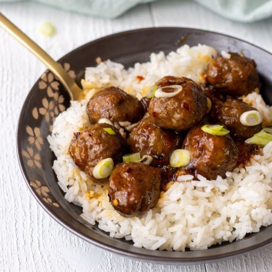 Sweet and Spicy Meatballs