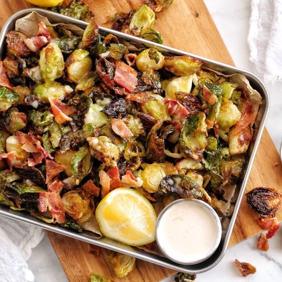 Restaurant Style Brussels Sprouts