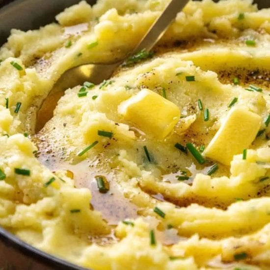 Browned Butter Mashed Potatoes