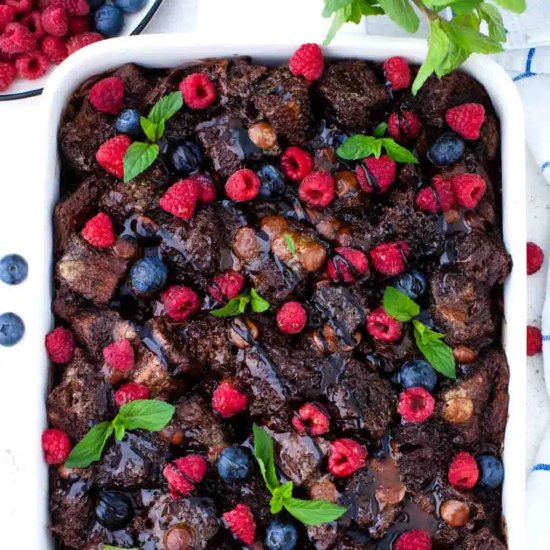 Chocolate French Toast Casserole