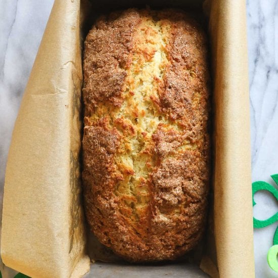Irish Soda Bread In A Loaf Pan
