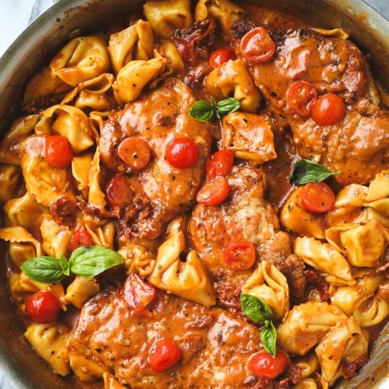 Marry Me Chicken Tortellini