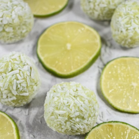Coconut Lime Truffles