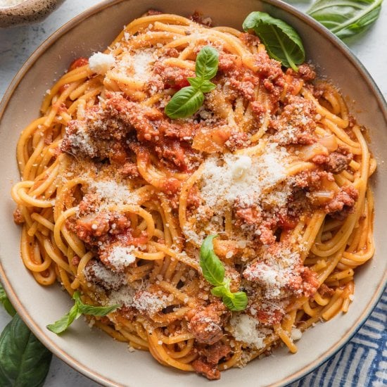 Instant Pot Spaghetti