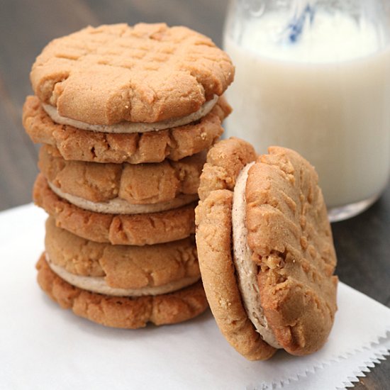 Peanut Butter Sandwich Cookies