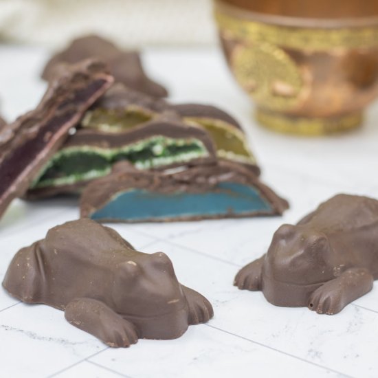 Jellied Chocolate Frogs