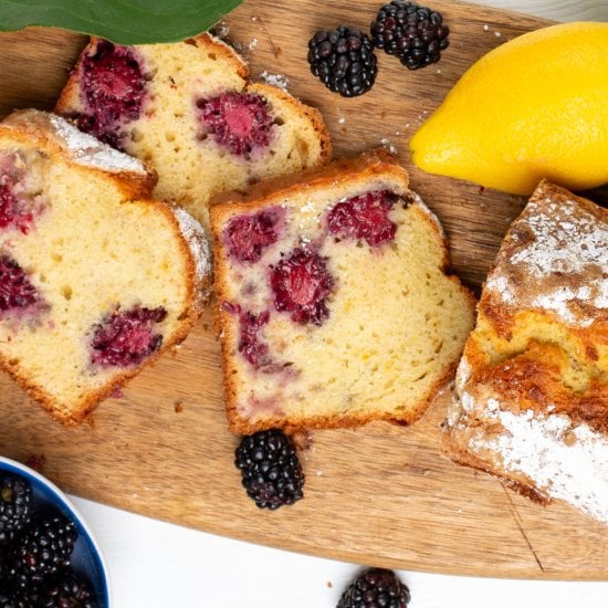 Lemon Blackberry Loaf