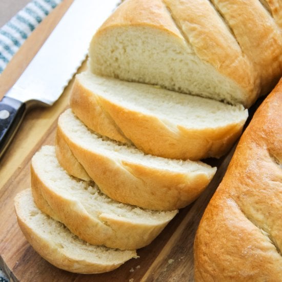 Easy French Bread (bread machine)