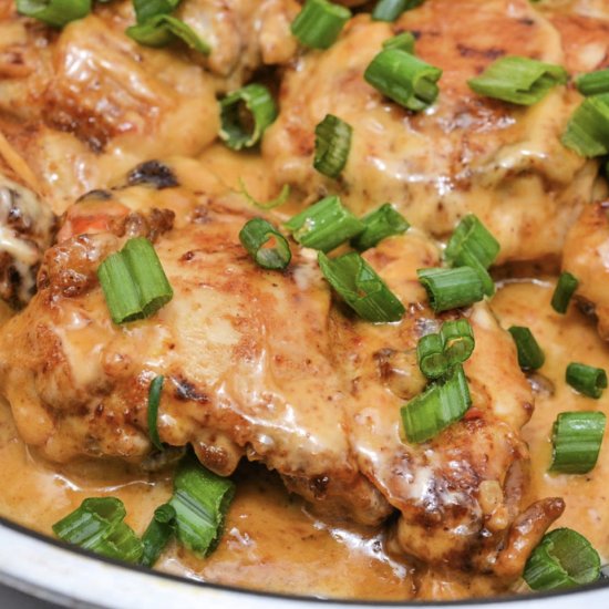 Keto Bang Bang Chicken Thighs