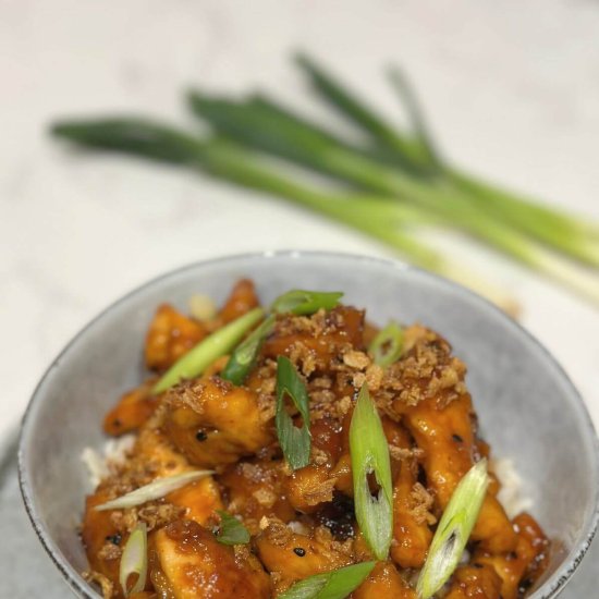 Asian-Style Crispy Sesame Chicken