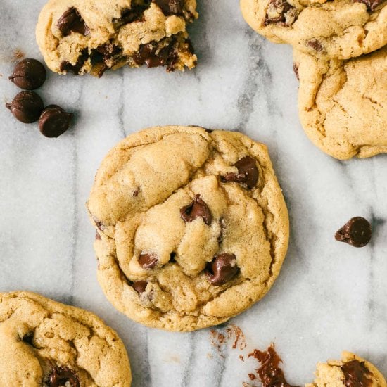 Einkorn Chocolate Chip Cookies