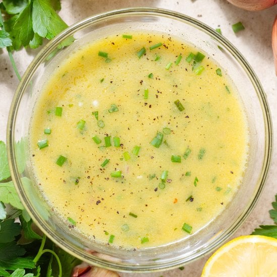 Lemon Shallot Vinaigrette