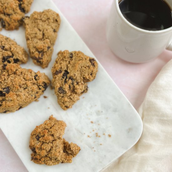 Chocolate Cherry Scones