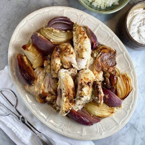 Greek Lemon-Tzatziki Chicken