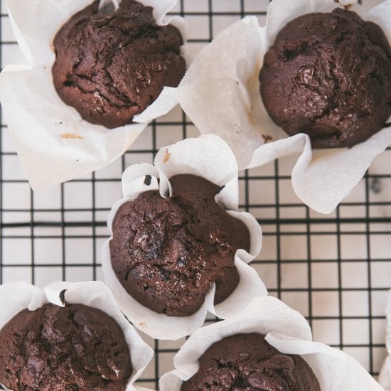 Soft Chocolate Muffins easy Recipe