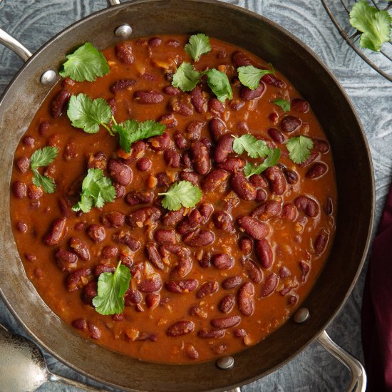 Kidney Bean Coconut Milk Curry