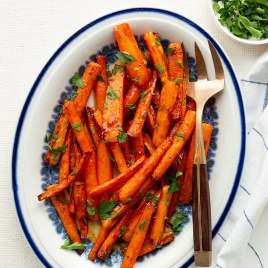 Air Fryer Hot Honey Carrots