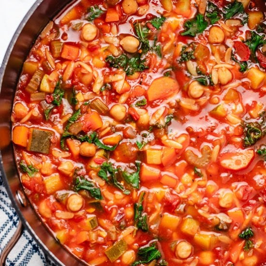 Vegetable Orzo Soup