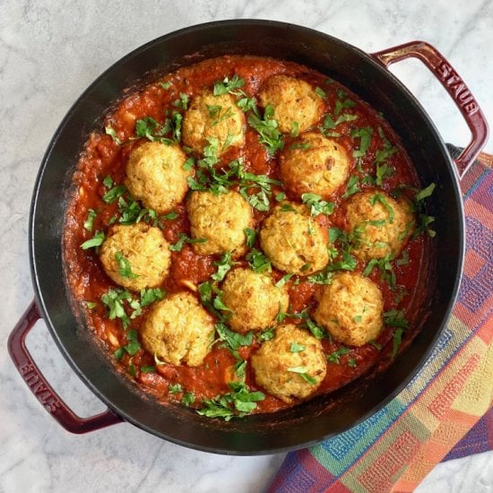 Halloumi “Meat” Balls