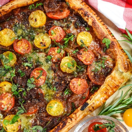Rustic Tomato Tart