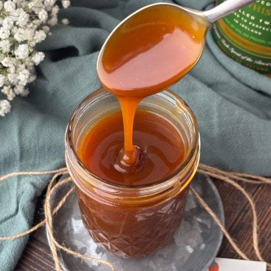 Whiskey Caramel Sauce