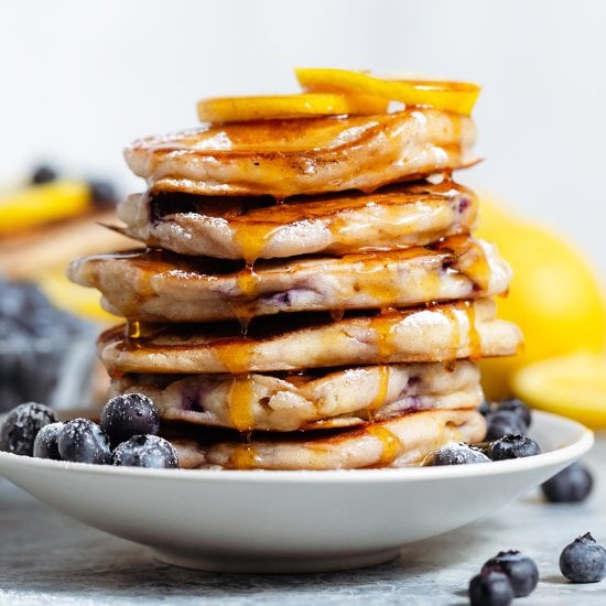 Lemon Blueberry Pancakes