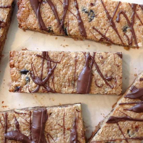 Vegan Peanut Butter Oat Bars