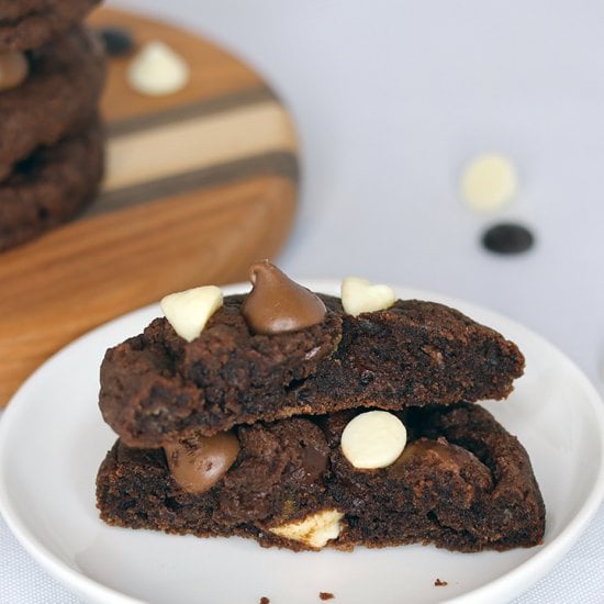 Triple Chocolate Cookies