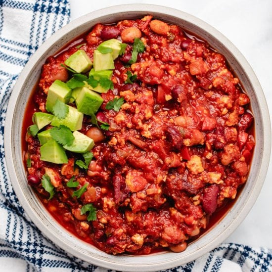 Vegan Chili with Tofu
