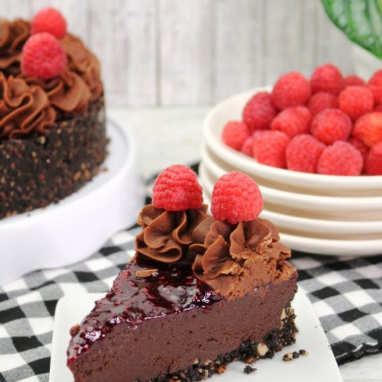Chocolate Raspberry Torte