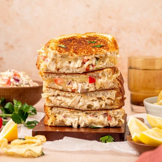 Chicken Salad Melt Sandwich
