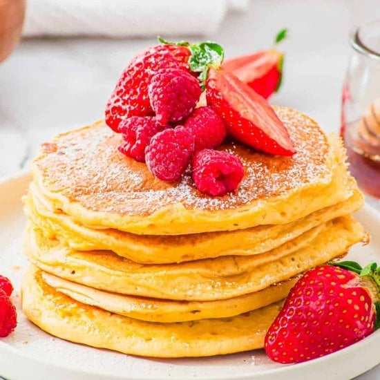 Cottage Cheese Pancakes