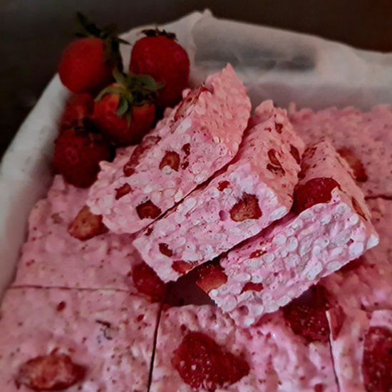 Strawberry Rice Krispies
