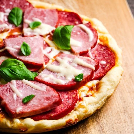 Smoked Pizza on Pellet Grill