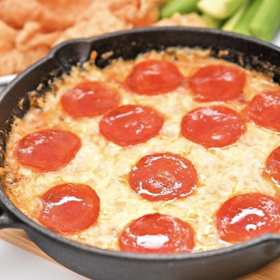 Low Carb Cottage Cheese Pizza Dip